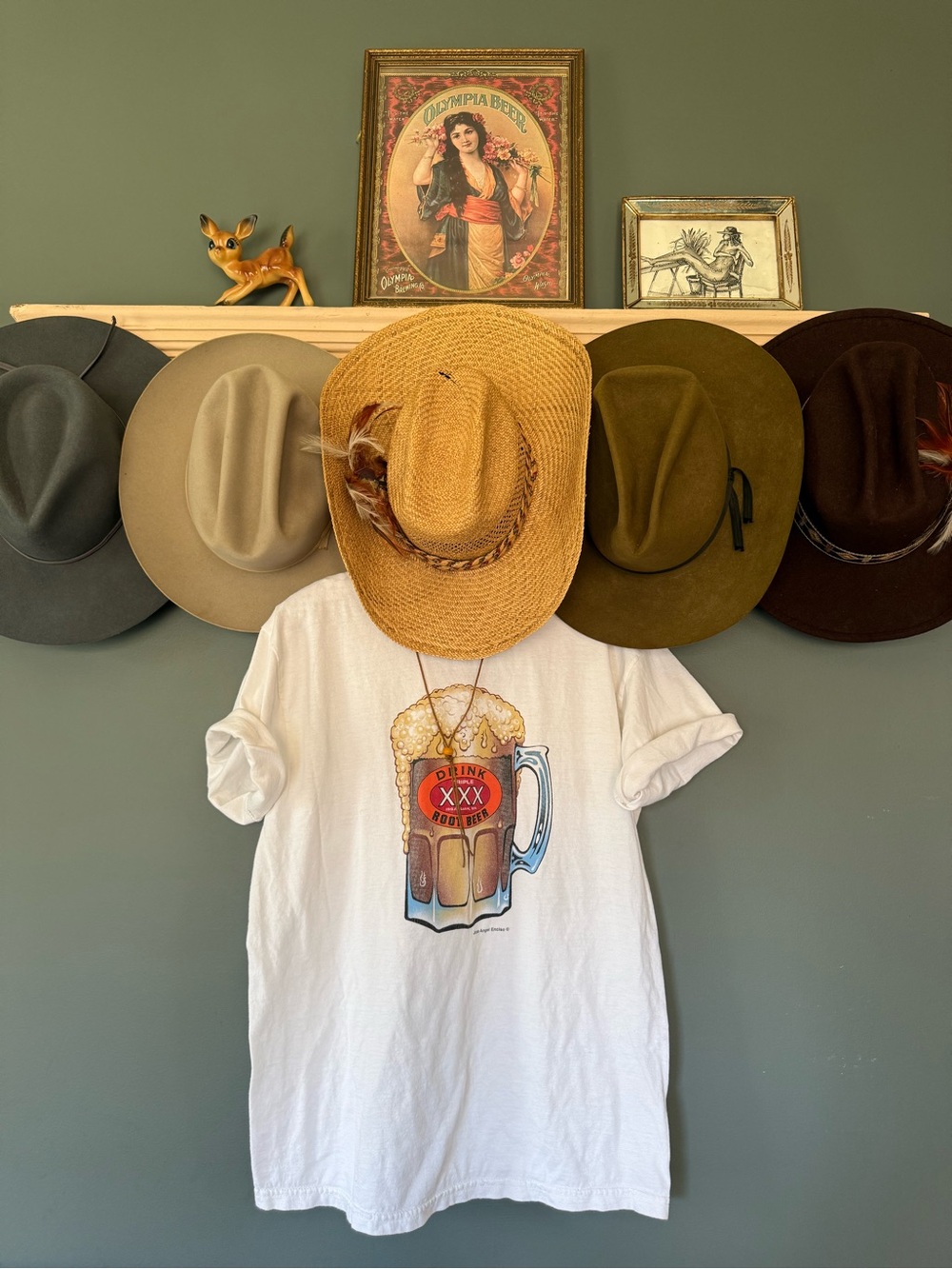 Vintage xxx burger root beer issaquah wa Graphic Tee sz medium